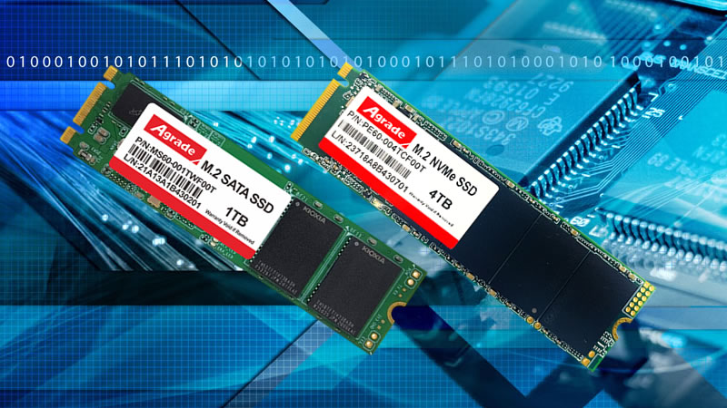 M.2 SATA 與 M.2 NVMe 的區別